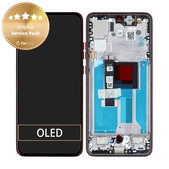 Дисплей за Motorola Edge 50 Neo, Poinciana, Тъчскрийн с рамка, 5D68C28684 Genuine Service Pack