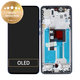 Дисплей за Motorola Edge 50 Neo, Nautical Blue, Тъчскрийн с рамка, 5D68C28686 Genuine Service Pack