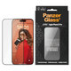 Закалено стъкло UWF Ceramic с апликатор за iPhone 15 Pro, Черно, PanzerGlass