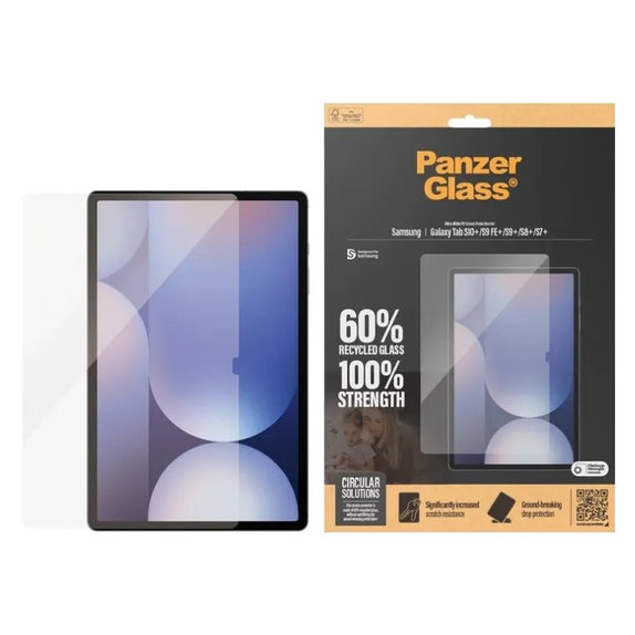 Закалено стъкло UWF за Samsung Galaxy Tab S8/S9 Plus, Прозрачно, PanzerGlass