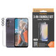 Bundle Hoops + Закалено стъкло UWF + Hard Case D3O за Samsung Galaxy A25 5G, Прозрачно, PanzerGlass