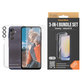 Bundle Hoops + Закалено стъкло UWF + Hard Case D3O за Samsung Galaxy A25 5G, Прозрачно, PanzerGlass