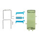 Комплект лепенки за дисплей с предни рамки за Samsung Z Flip 5 F731B, GH81-24928A, Genuine Service Pack