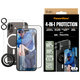 Bundle Hoops + Закалено стъкло UWF + Hard Case + Magnetic Ring Mount за iPhone 16 Plus, PanzerGlass