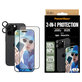 Bundle Hoops + UWF закалено стъкло за iPhone 16 Pro, PanzerGlass