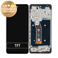 дисплей за Motorola Moto G24 G24 Power, Тъчскрийн и рамка, 5D68C23810, черен, Black, Genuine Service Pack