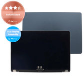 LCD дисплей за MacBook Air 15" M2 A2941 (2023), M3 A3114 (2024), предно стъкло, корпус, Midnight, Refurbished