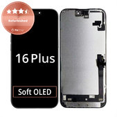 Дисплей за iPhone 16 Plus, Тъчскрийн с рамка, Refurbished