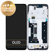 Дисплей за Motorola Moto G35 5G, Black, Тъчскрийн с рамка, 5D68C28856 Genuine Service Pack