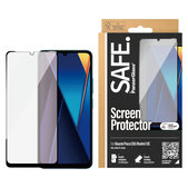 Закалено стъкло UWF за Xiaomi Redmi 13C 5G, Черно, SAFE by PanzerGlass