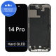 Дисплей Hard OLED за iPhone 14 Pro, Тъчскрийн с рамка, FixPremium
