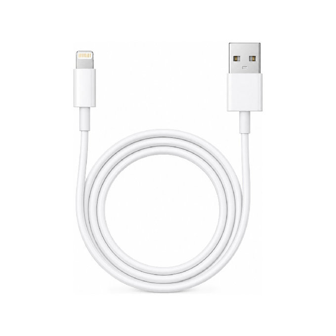 Lightning / USB кабел, 1.5m, Бял, White, FixPremium