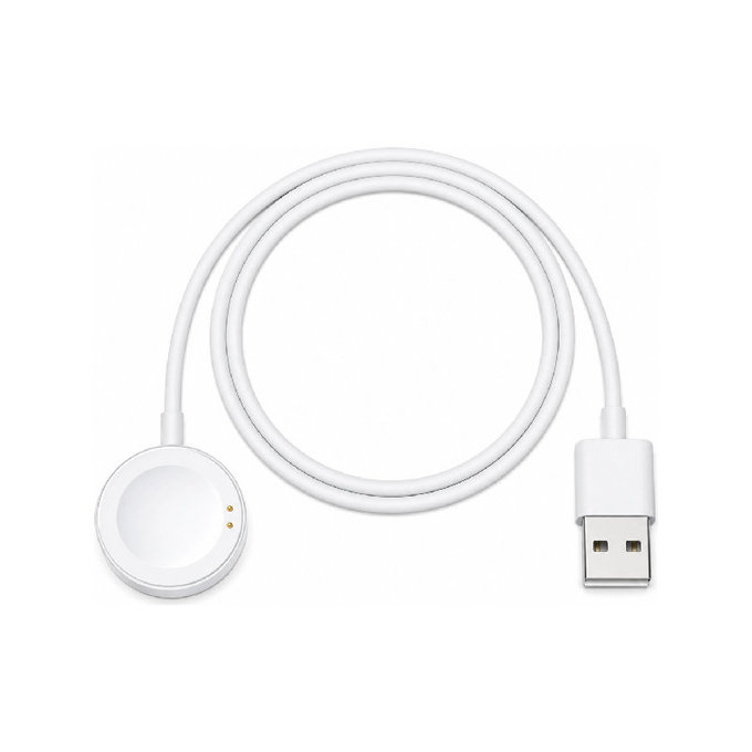 Watch / USB кабел, 1.5m, Бял, White, FixPremium