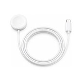 Watch / USB-C кабел, 1m, Бял, White, FixPremium
