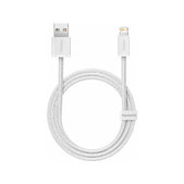 Lightning / USB кабел, 1.5m, Бял, White, Baseus