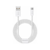 USB-C / USB кабел, 1.5m, Бял, White, Baseus