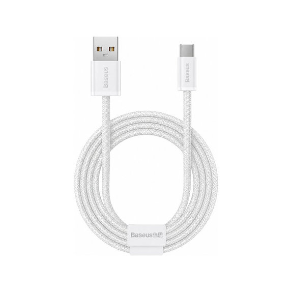 USB-C / USB кабел, 1.5m, Бял, White, Baseus