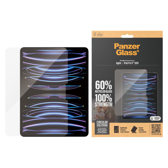 Закалено стъкло UWF за iPad Pro 11'', Прозрачно, PanzerGlass