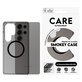 Калъф Smokey с черно QI за Samsung Galaxy S25 Ultra, Черно, PanzerGlass