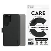Калъф Wallet Tango Two-In-One с QI за Samsung Galaxy S25 Ultra, Черно, PanzerGlass