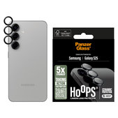 Протектор за обектив на камера Hoops Ceramic за Samsung S25, Черно, PanzerGlass