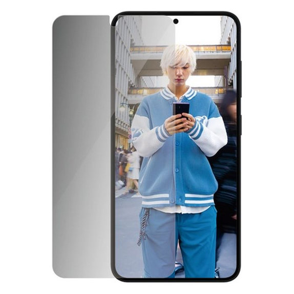 Закалено стъкло UWF Privacy с апликатор за Samsung Galaxy S25, Прозрачен, PanzerGlass