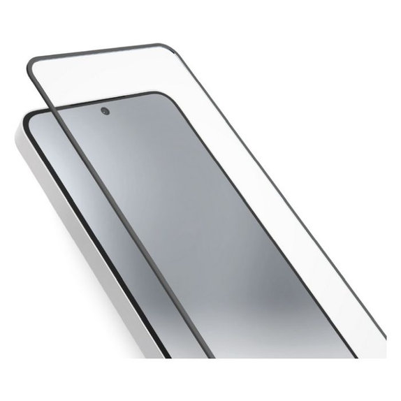 Закалено стъкло Full Cover за Samsung Galaxy S24+ & S25+, Черен, SBS