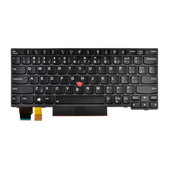 Клавиатура + подсветка за Lenovo ThinkPad X280, CZ/SK, 77034369, Genuine Service Pack