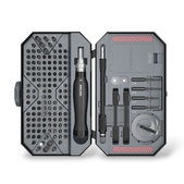 Комплект отвертки 145в1, Xiaomi DELIXI