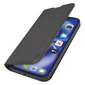 Калъф тип книга Wallet Smooth за iPhone 16e, Черен, SBS