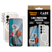 Bundle 3 в 1 за Samsung Galaxy S25, PanzerGlass