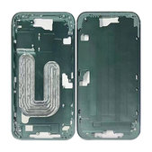 Средна рамка с бутон за включване и бутони за сила на звука за iPhone 16, Teal