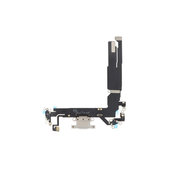 Заряден конектор + flex кабел за iPhone 16, White