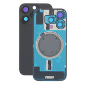 Задно стъкло на корпус + стъкло на камера + метална пластина + MagSafe магнит за iPhone 16 Pro, Black Titanium