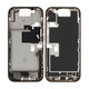 Средна рамка с бутон за включване и бутони за сила на звука за iPhone 16 Pro, Desert Titanium
