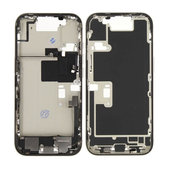 Средна рамка с бутон за включване и бутони за сила на звука за iPhone 16 Pro, Natural Titanium