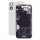 Задно стъкло на корпус + стъкло на камера + метална пластина + MagSafe магнит за iPhone 16 Plus, White