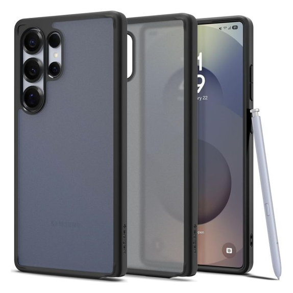 Case Ultra Hybrid for Samsung Galaxy S25 Ultra, Frost Black, Spigen