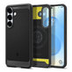 Case Rugged Armor with MagSafe for Samsung Galaxy S25, Matte Black, Spigen