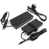 Докинг станция (USB-C) и 130W адаптер за Dell D6000, Refurbished