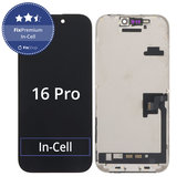 Дисплей In-Cell FHD за iPhone 16 Pro, Тъчскрийн с рамка, FixPremium