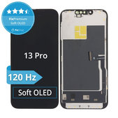 Дисплей Soft OLED 120Hz за iPhone 13 Pro, Тъчскрийн с рамка, FixPremium