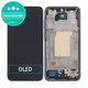 Дисплей OLED за Samsung A35 A356B, Awesome Iceblue, Тъчскрийн с рамка