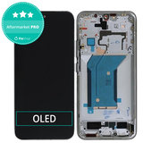 Дисплей OLED за Xiaomi 14 23127PN0CC, White, Тъчскрийн с рамка