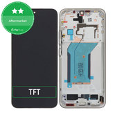 Дисплей за Xiaomi 14 23127PN0CC, White, Тъчскрийн с рамка