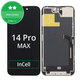 Дисплей In-Cell HD+ за iPhone 14 Pro Max, Тъчскрийн с рамка