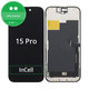 Дисплей In-Cell HD+ за iPhone 15 Pro, Тъчскрийн с рамка