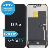 Дисплей Soft OLED за iPhone 13 Pro, Тъчскрийн с рамка, DIAGNOSTIC