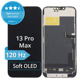 Дисплей Soft OLED за iPhone 13 Pro Max, Тъчскрийн с рамка, DIAGNOSTIC