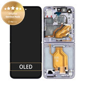 Дисплей за Xiaomi Mix Flip 2405CPX3DC, Purple, Тъчскрийн с рамка, 560003000N800 Genuine Service Pack